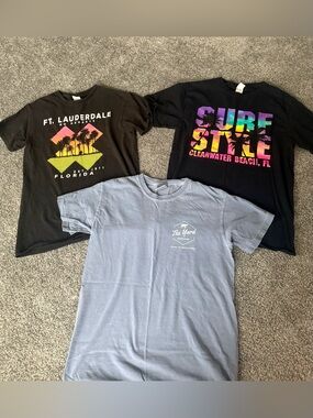 3 Florida tshirts